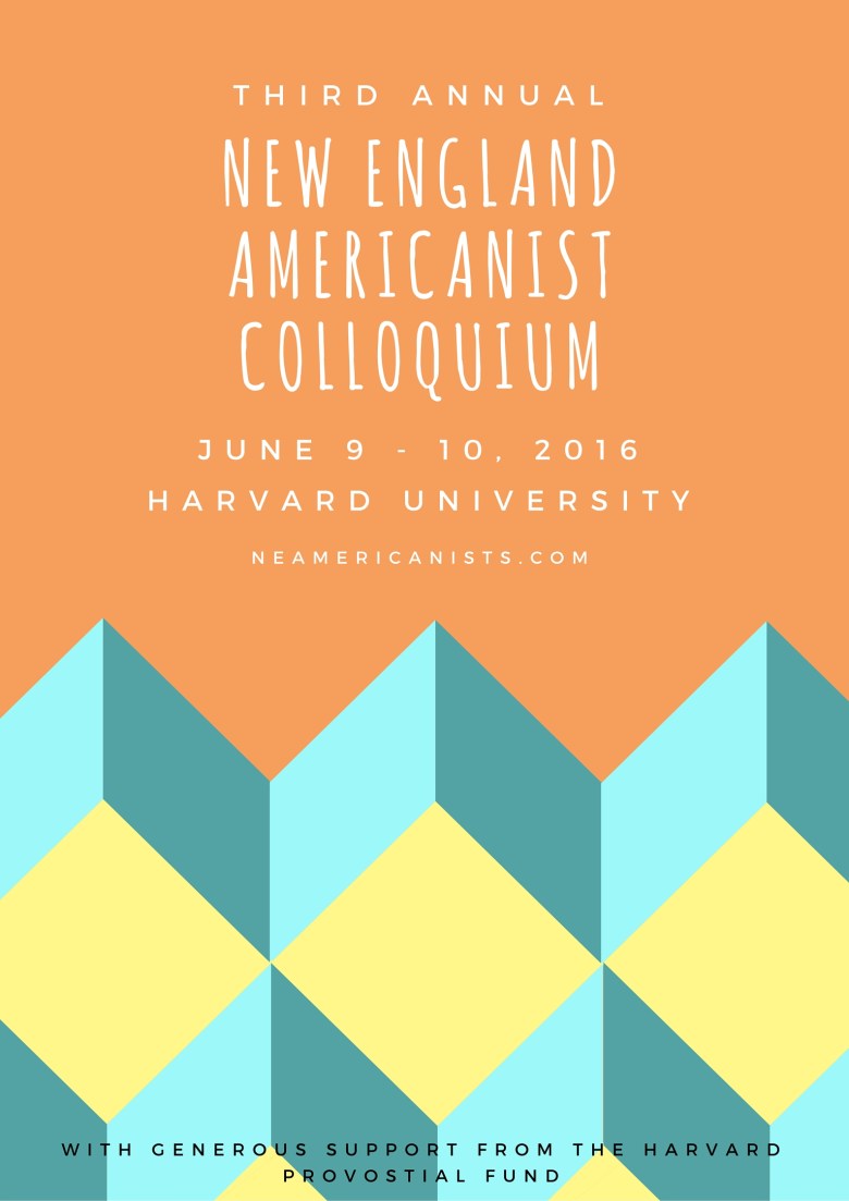 New englandamericanist colloquium